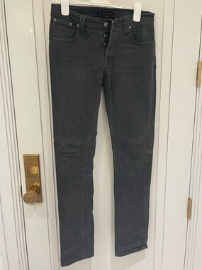Nudie Jeans gray with black label